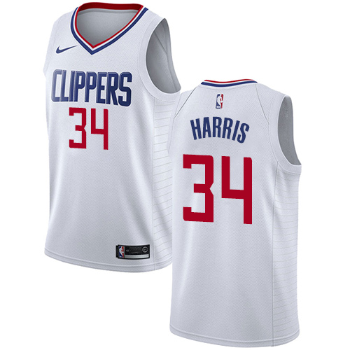 White LAC Angeles Clippers #34 Nike Game-Day Jersey NBA Fan Apparel