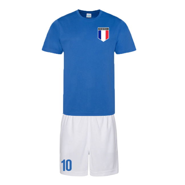Genuine Copy France Home Replica Jersey for Adults