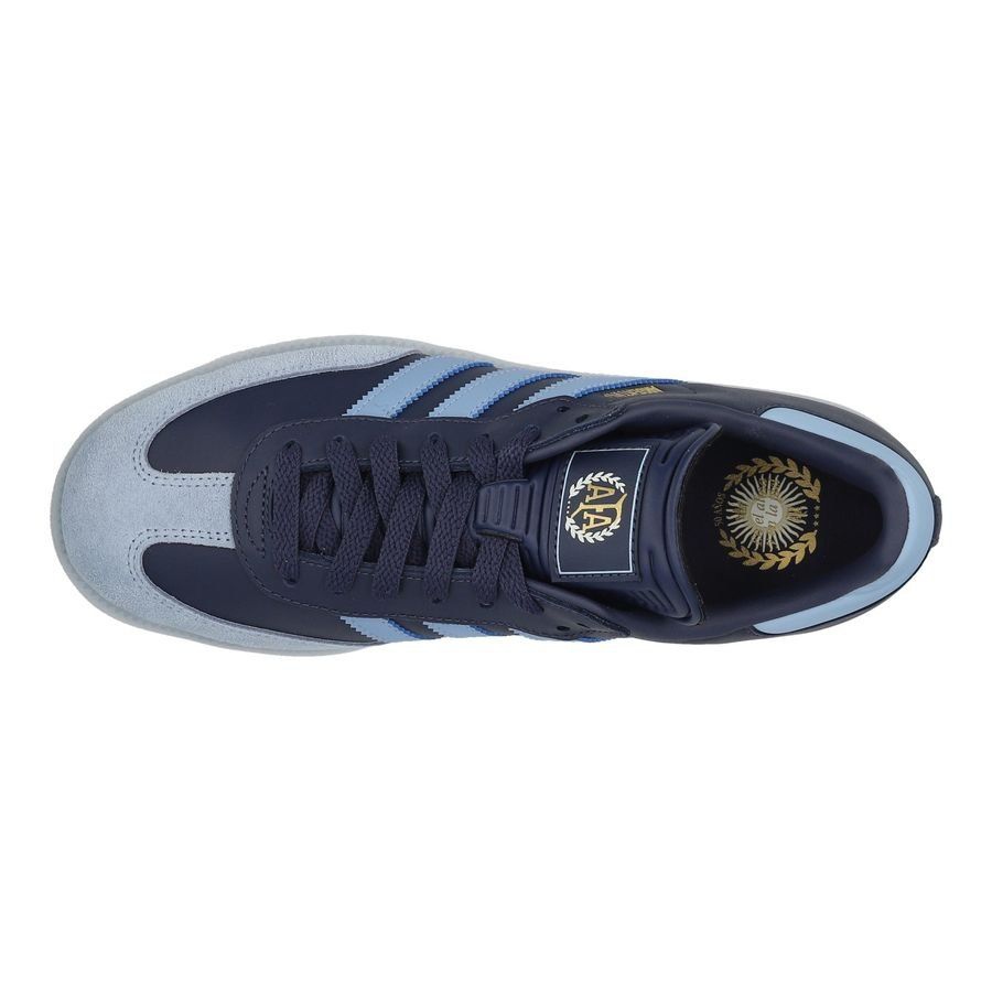 adidas Samba Argentina 50 Years Anniversary - Shadow Navy/Ambient Sky/Gold Metallic LIMITED EDITION