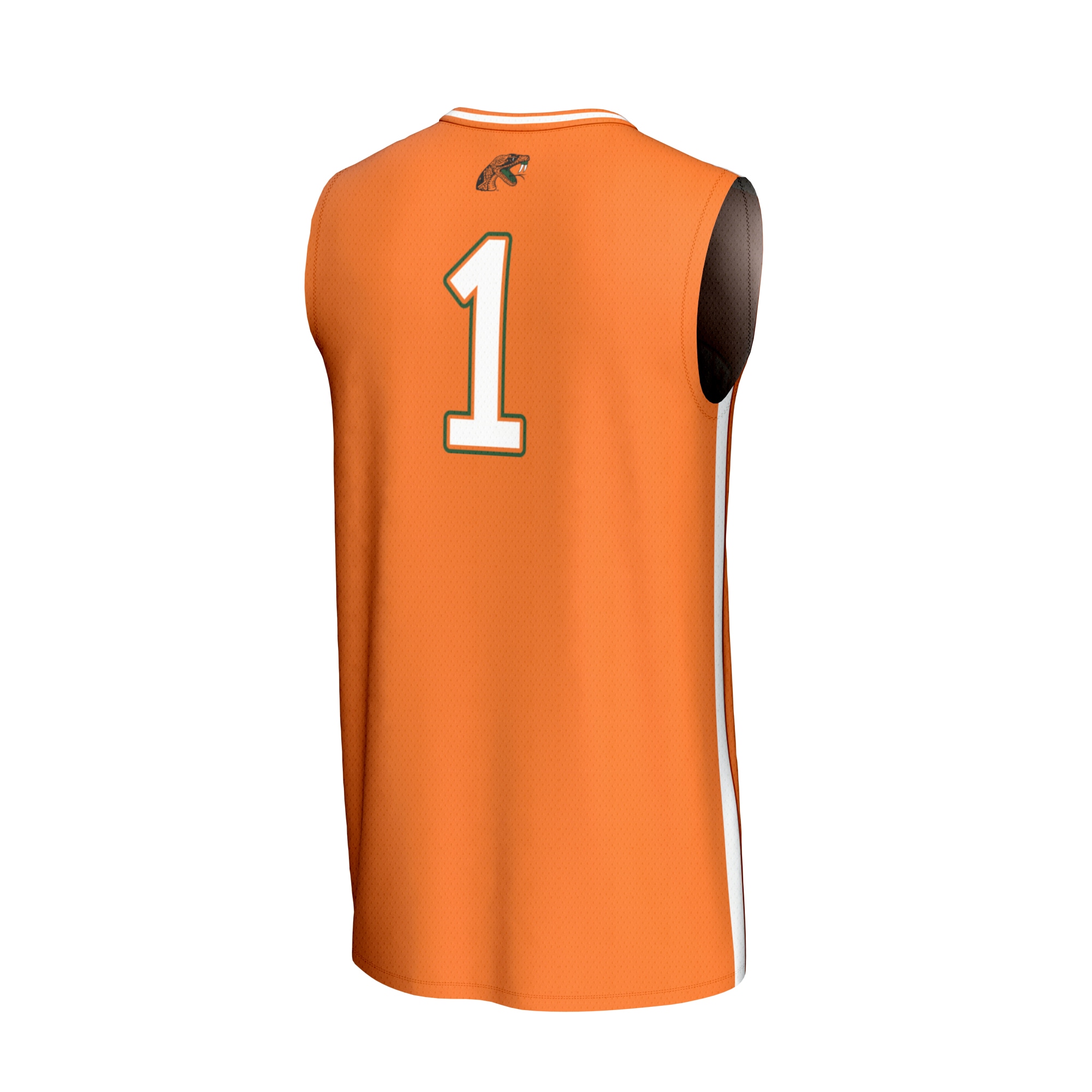 [DDG] Florida A&M Rattlers GameDay Greats Unisex Lightweight Collegiate Basketball Fashion Jersey - Orange