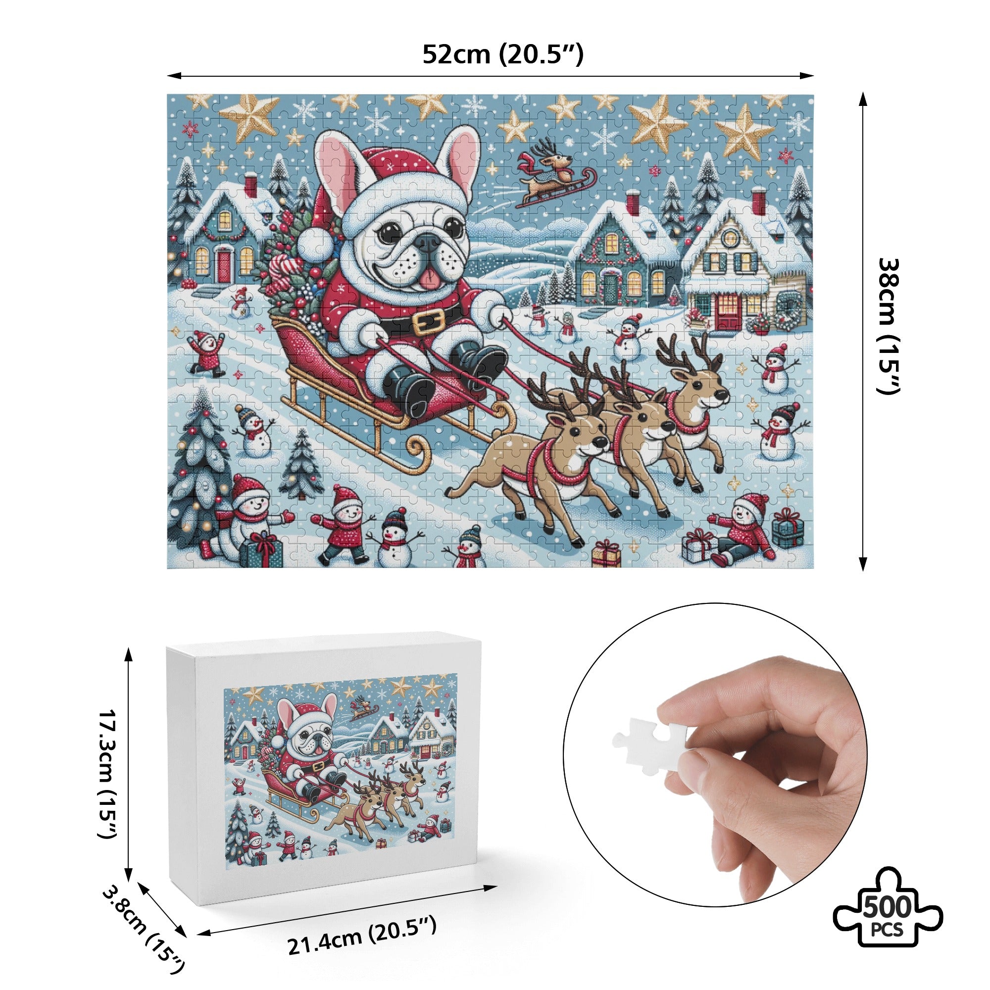 Comfortable Stylish Maxima - 500-piece Wooden Puzzle for Fashion Lovers