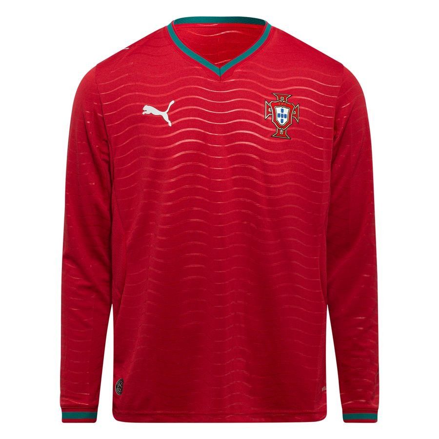Portugal Home Shirt World Cup 2026 Long Sleeves Supporter Version