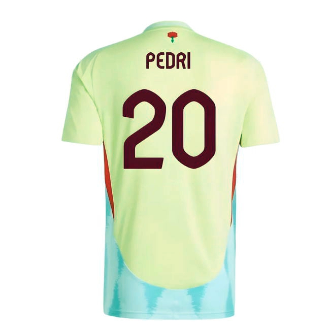 Pedri 20 Pro Style Spain Away Professional Jersey 2024-2025