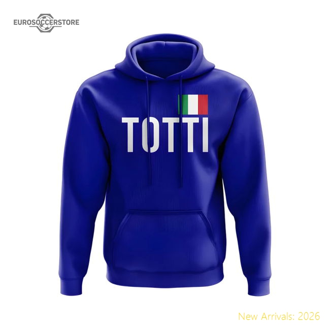 Francesco Totti Italy Name Hoody (Royal)