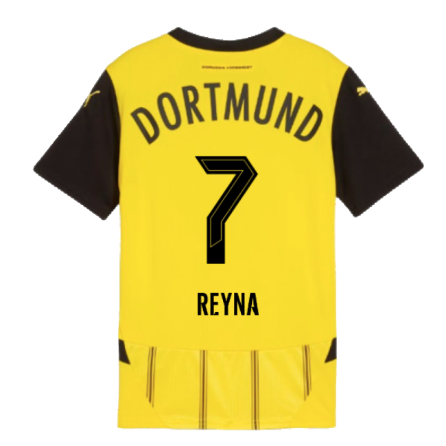 Borussia Dortmund Official 2024-2025 Home Soccer Jersey - Var1-3