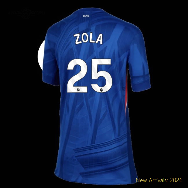 Safe Kids Chelsea Zola Jersey 2025-2026 Machine-washable