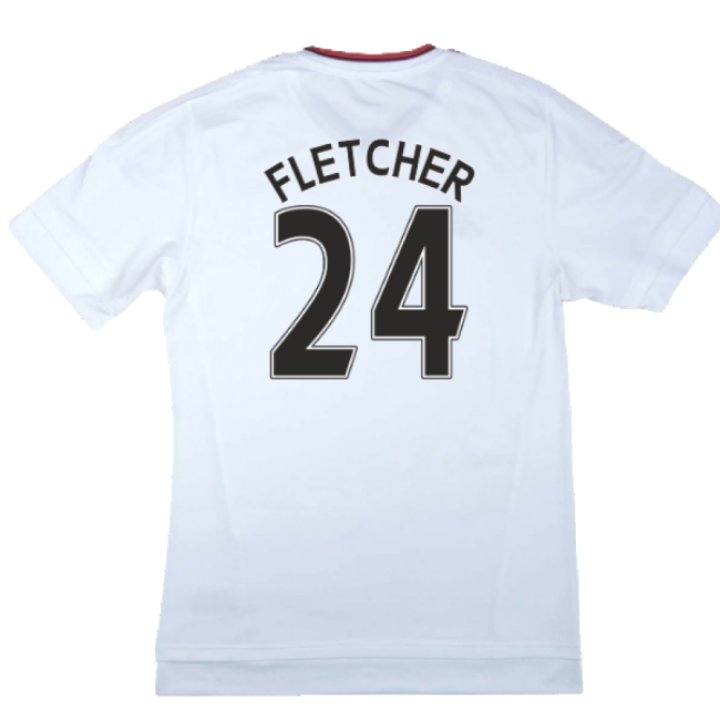 Manchester United 2015-16 Away Shirt (Excellent) (Fletcher 24) - fa...