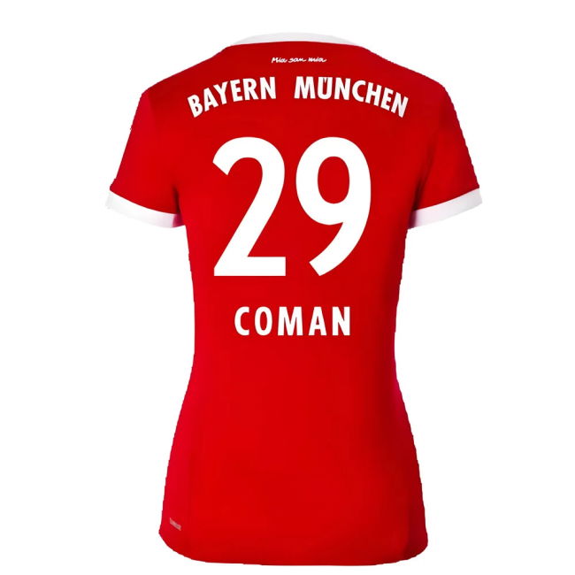 Authentic Design Bayern Womens Home Shirt Xl Excellent Xl Coman #2...