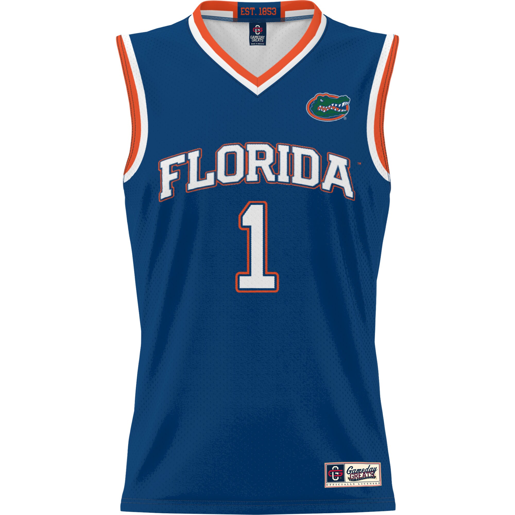 [NJP] Florida Gators GameDay Greats Youth Lightweight Basketball Jersey - Royal