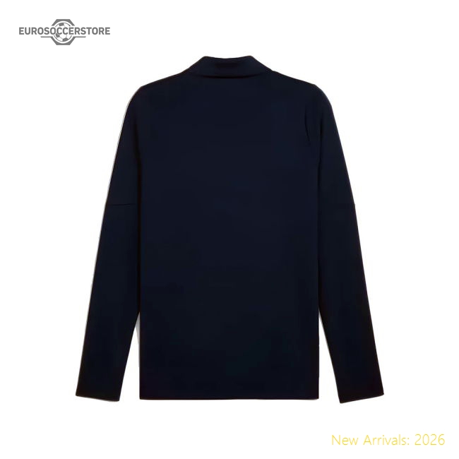 High-Quality 2025-2026 Portugal Training 1/4 Zip Top (persian Blue