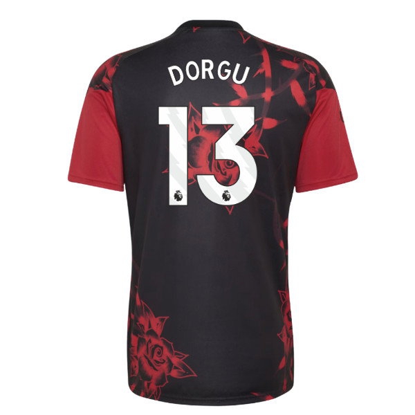 [DDJ] 2026-2027 Man Utd Home Pre-Match Shirt (Red) (Dorgu 13)