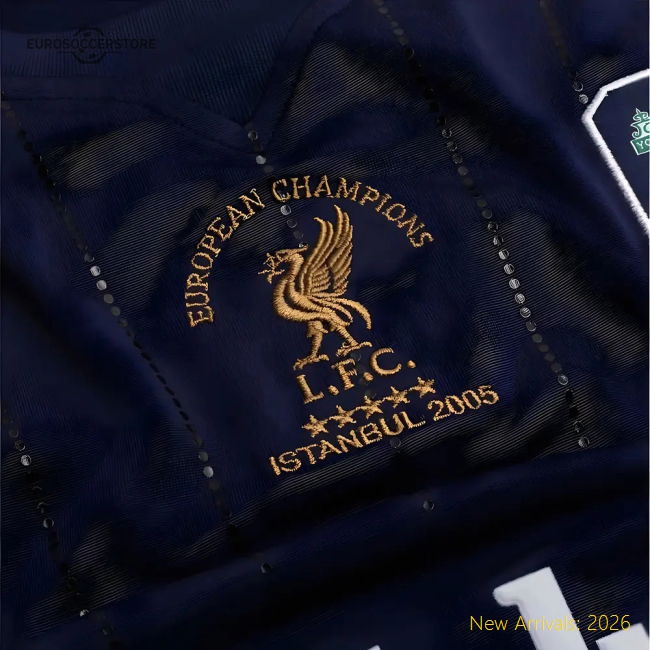 Authentic Liverpool Retro 2005 Istanbul Long Sleeve Goalkeeper Jersey