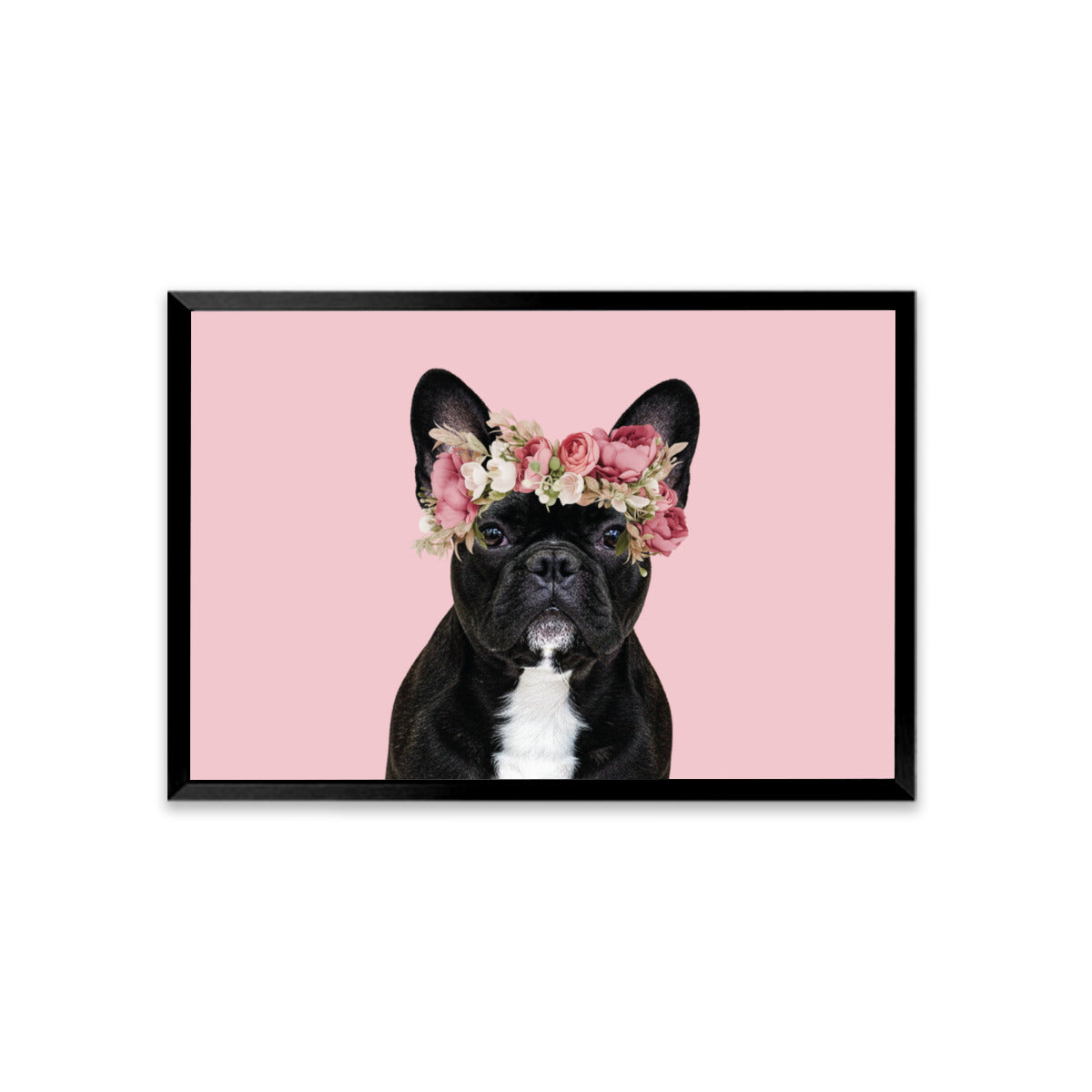 French Bulldog Bobby Personalized Framed Poster • Wall Decoration Durable Dog Item