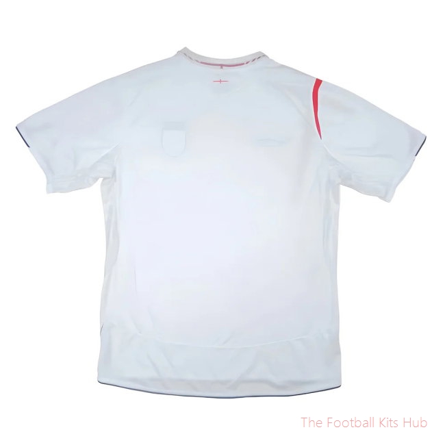 England 2005-07 Home Shirt (XXL) (Very Good) (BECKHAM 7)
