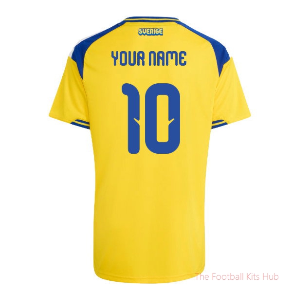 Fan Edition Pro Sweden 2026-2027 Home Shirt (Kids) (Your Name)
