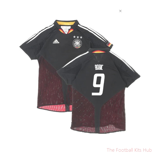 Germany 2004-06 Away Shirt ((Very Good) S) (Bobic 9)