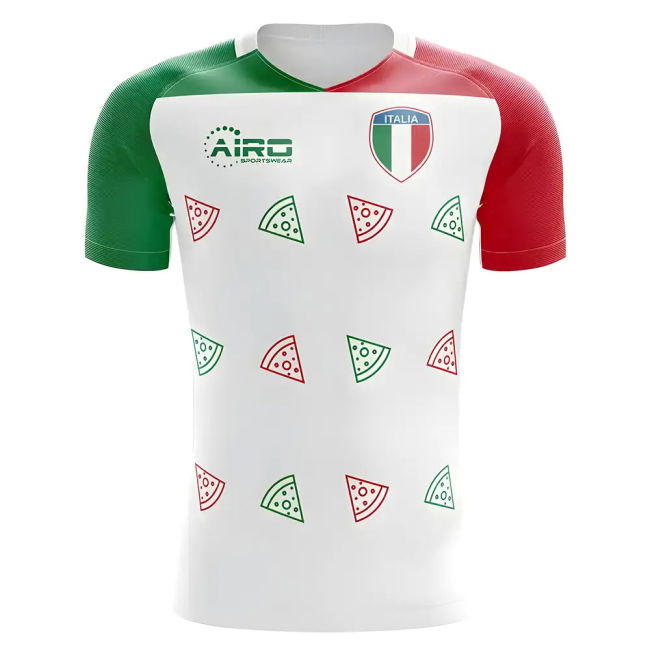 Italy 2025-2026 Pizza Concept Football Kit (Airo) - Baby