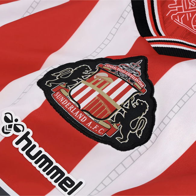 Sunderland Home Football Jersey 2025-20 - L M S Kids