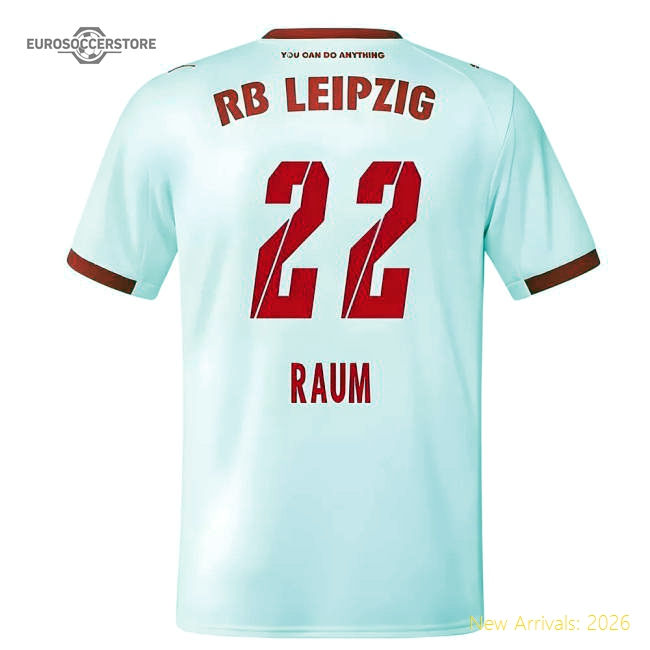 Trending 2025-2026 Red Bull Leipzig Home Shirt (Raum 22)