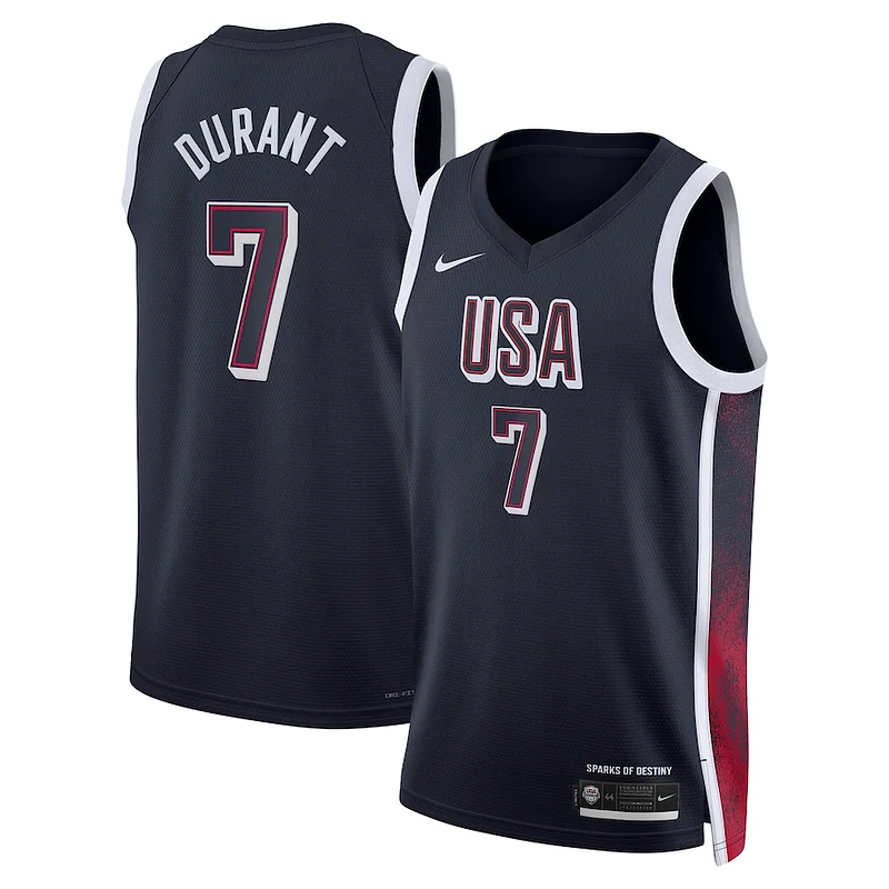 Kevin Durant NBA Swingman Jersey - fashionable top-tier - Navy