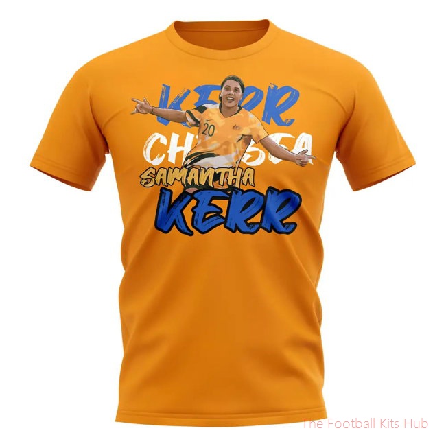 Samantha Kerr Graphic Player Tee (Gold)