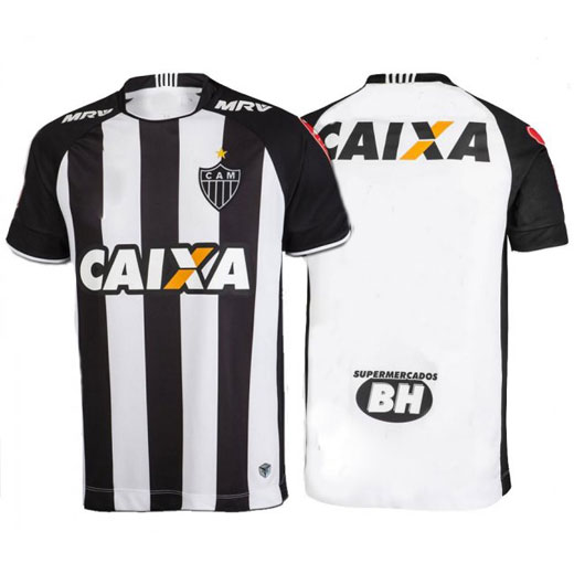 Moisture Wicking Atletico Mineiro Home 201718 Soccer Jersey Shirt