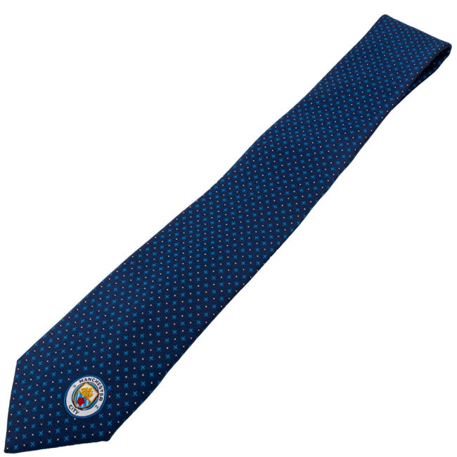 Manchester City FC Navy Blue Tie (Match Day)