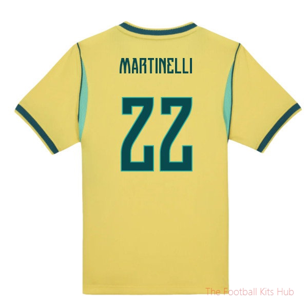 2026-2027 Brazil Home Little Boys Mini Kit (Martinelli 22)