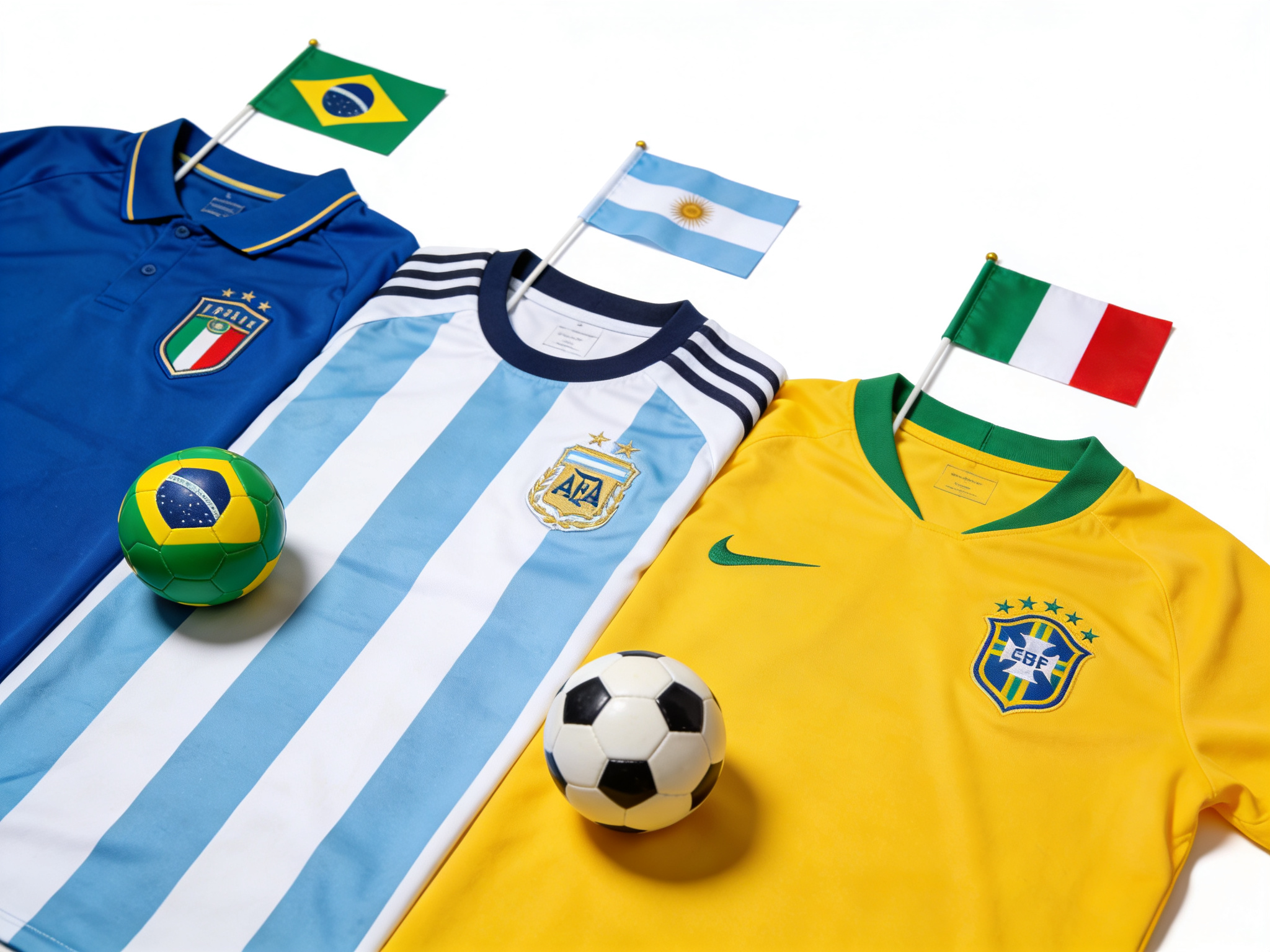 Striped Legacy,Argentina home shirt,classic France home jersey, Brazil home jersey