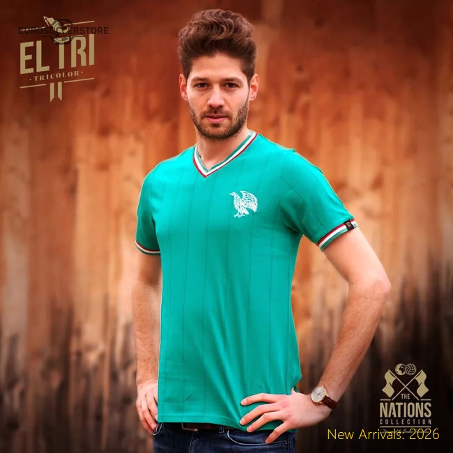 Elite Vintage Mexico National Team El Tri Soccer Jersey