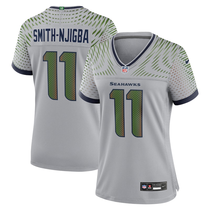 None Jaxon Smith-Njigba SEA Seahawks Iconic Premium Jersey for NFL Fan