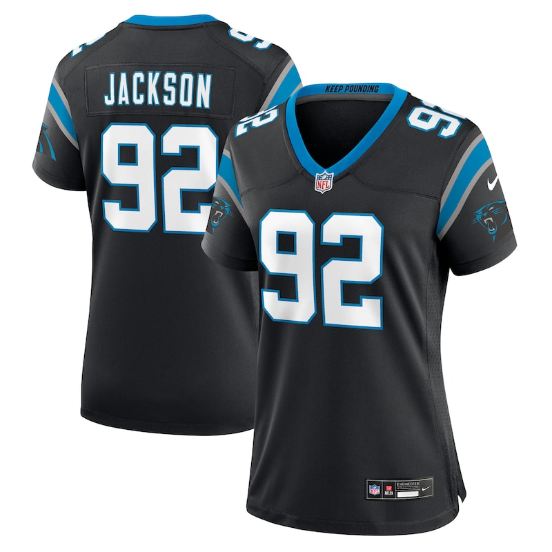 None Cam Jackson Record-Breaker CAR Panthers Great Value Jersey