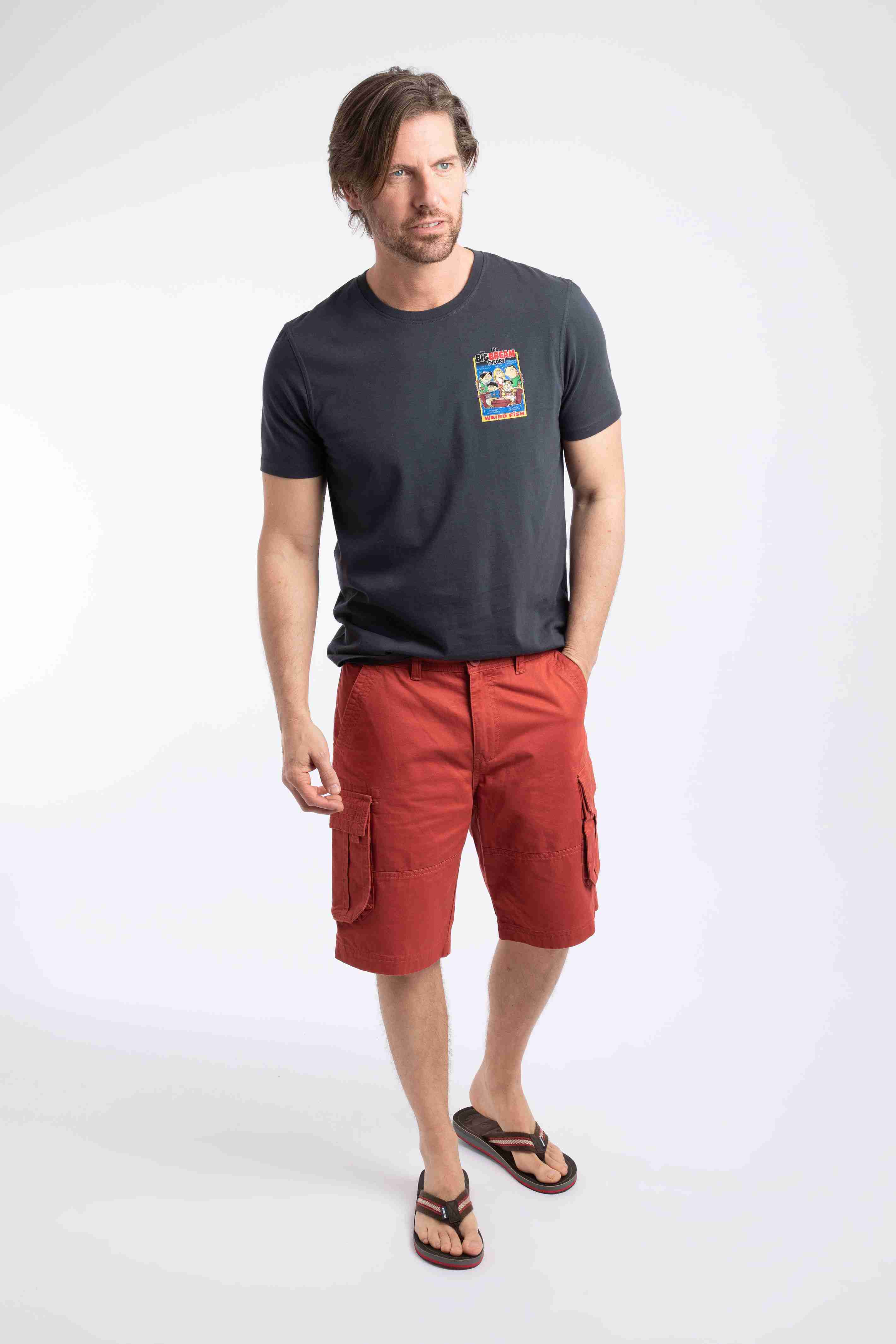 Rigney Cargo Shorts Paprika