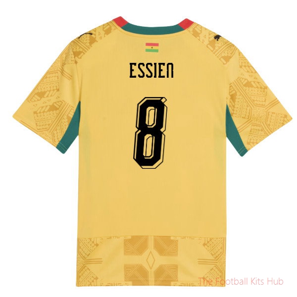 2026-2027 Ghana Away Shirt (Kids) (Essien 8)