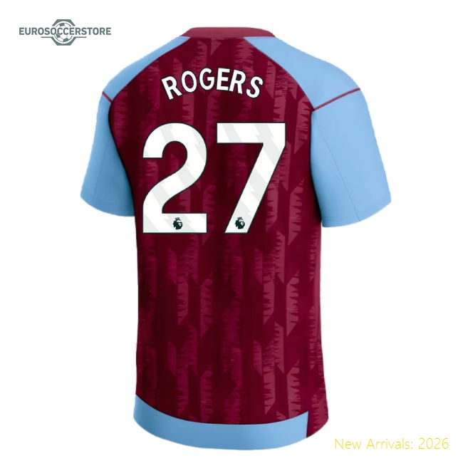 2023-2024 Aston Villa Home Shirt (Kids) (Rogers 27)