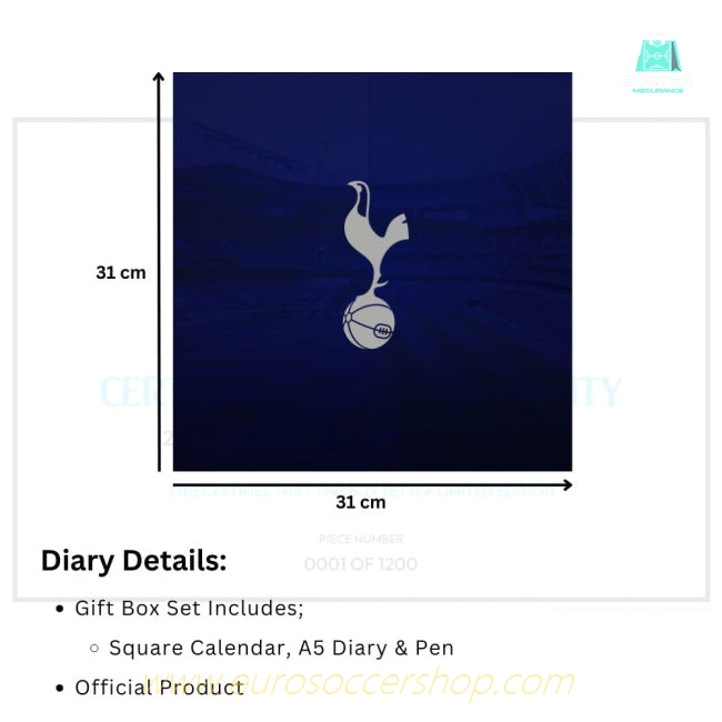 Tottenham Hotspur FC Calendar & Diary Musical Gift Box 2026