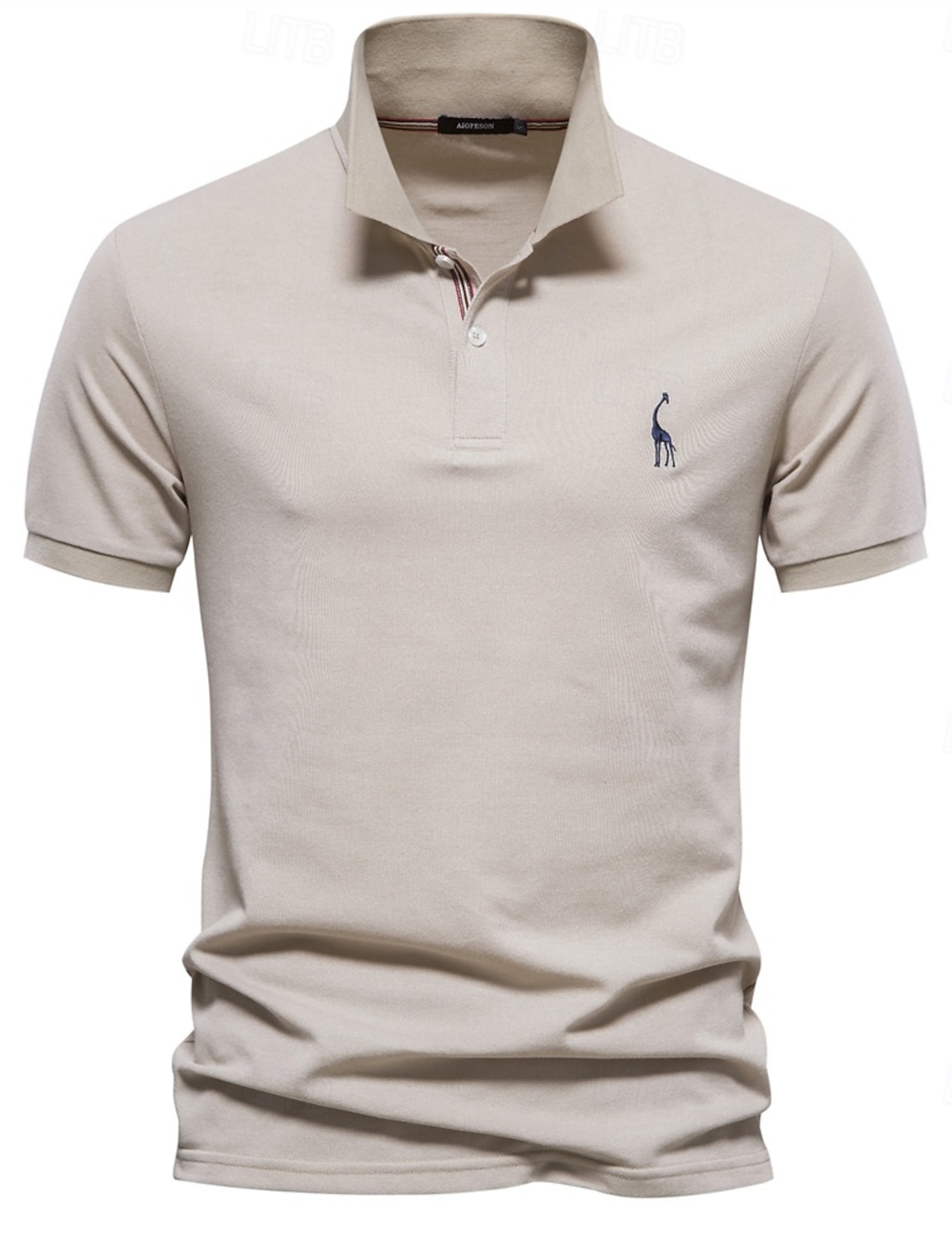 80% Cotton Brand Men's Polo Shirts Golf for Men Short Sleeve High