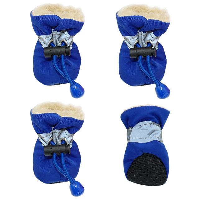 Warm - Bulldog Boots For Frenchies (ws029) Outdoor Use | Safe For Paws