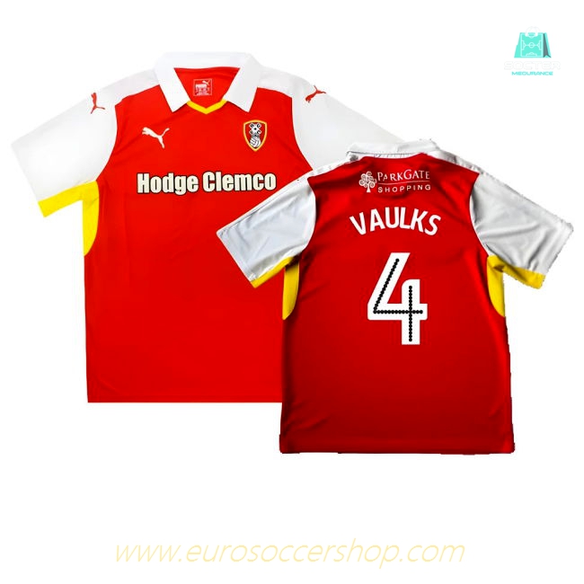 Rotherham 2016-17 Home Shirt ((Good) XL) (Vaulks 4)