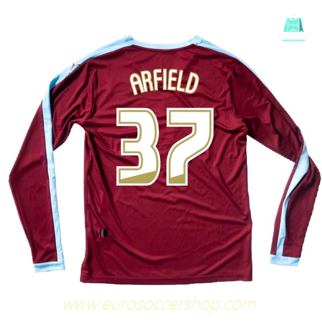 Burnley 2015-16 Long Sleeve Home Shirt ((Excellent) S) (Arfield 37)