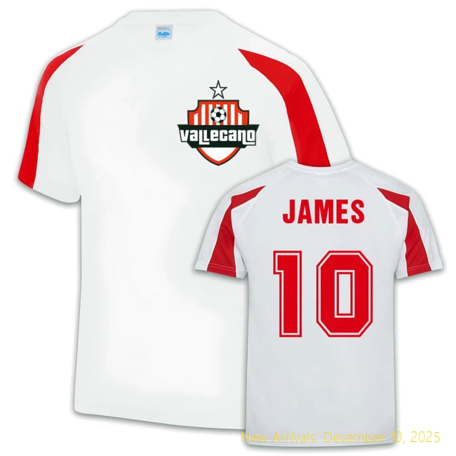James Rodriguez Rayo Vallecano Sports Training Authentic Jersey