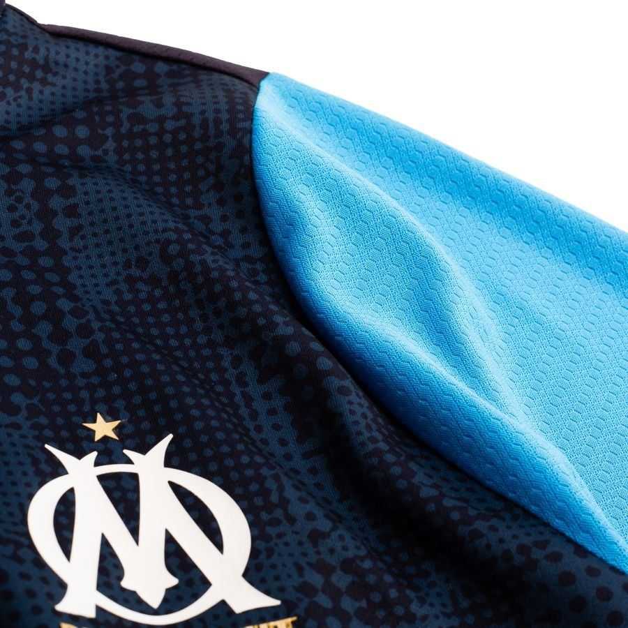 Marseille Training Shirt 1/4 Zip - New Navy/Bleu Azur