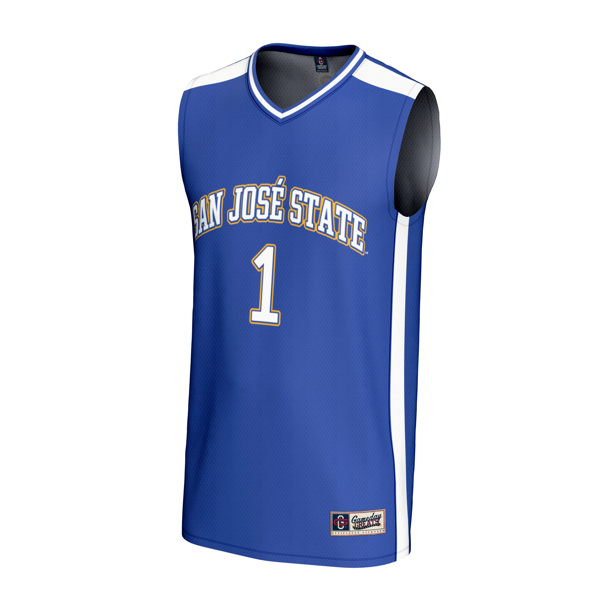 [DDG] San Jose State Spartans GameDay Greats Youth Lightweight Basketball Fashion Jersey - Royal