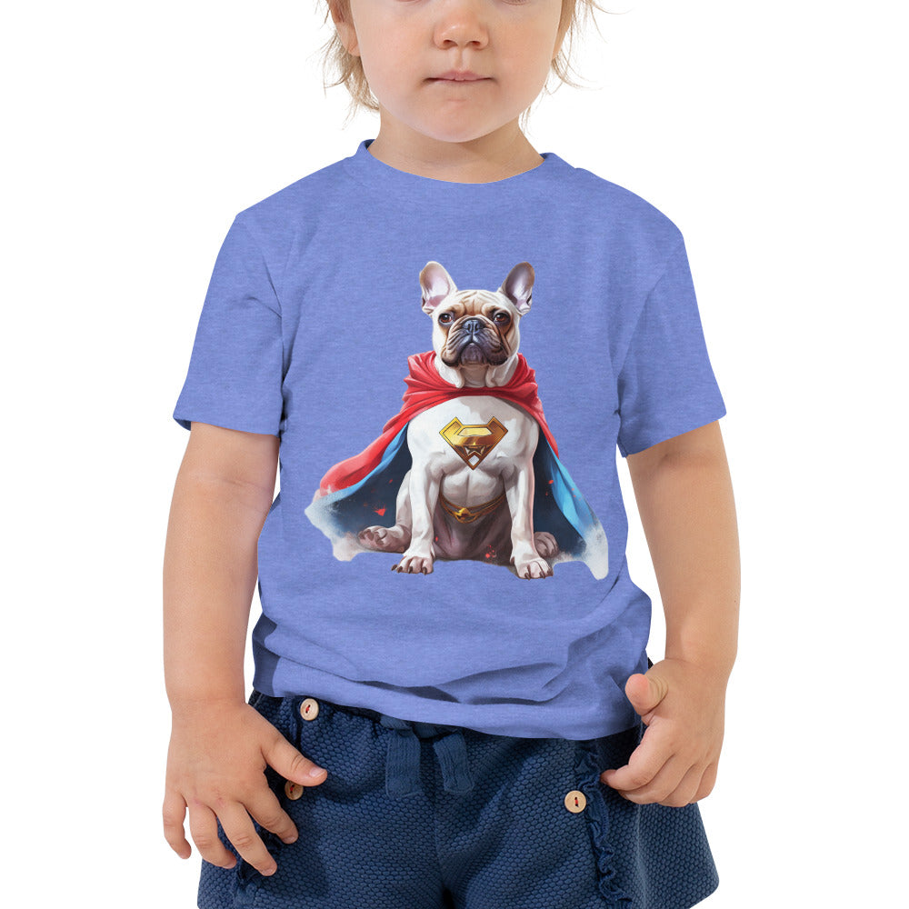 French Bulldog Kid's Frenchie T Shirt Empowering Canine Apparel Durable Dog Item