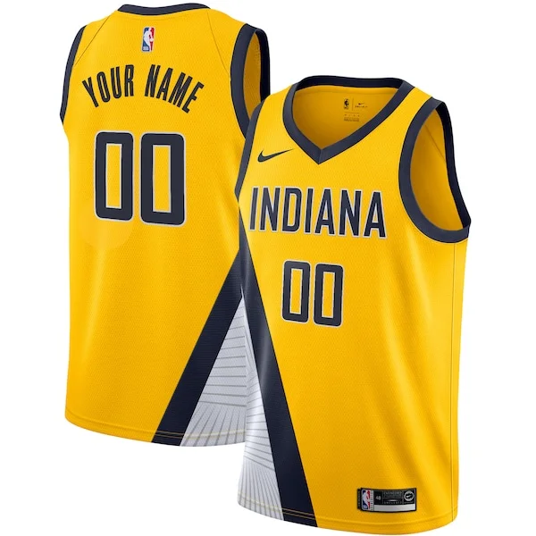 Indiana Pacers IND Swingman Jersey - vintage Basketball - Yellow