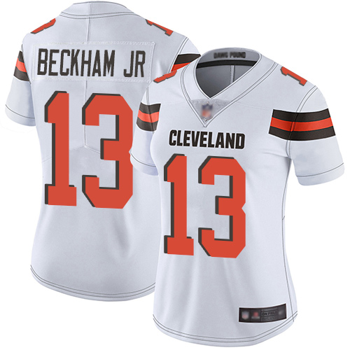 Official NFL Cleveland Browns #13 Odell Beckham Brown L-v3
