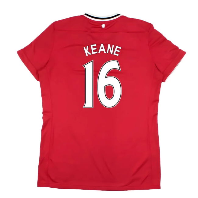 Match Quality Football Home Shirt Womens Very Good M Keane #16 New...