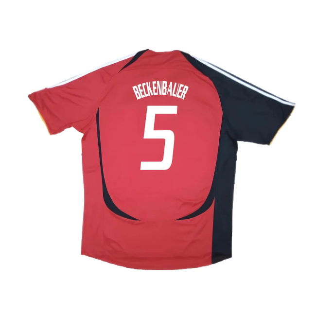 Beckenbauer 5 Licensed 2005-2006 Germany UEFA Away Shirt