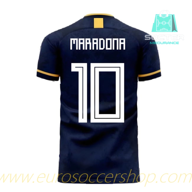 2025-2026 Season Albiceleste Away Kit Libero (MARADONA 10)