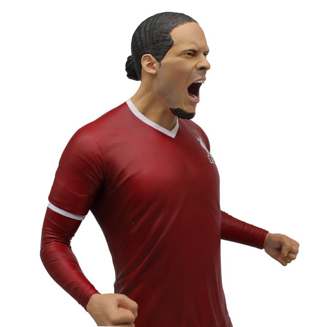 Liverpool 2020-24 Home Soccer Kit Finest Virgil Van Dijk Premium Pr...